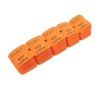 VALICLUD 100Pcs Raffle Tickets Ticket Labels for Events Parties Drawings Game Accessory for Schools Carnivals and More