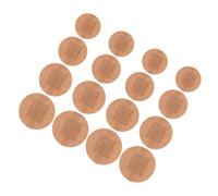 VALICLUD 100pcs Round Fabric Spot for Fingers and Joints Breathable Plasters with Strong Adhesive for Comfortable Secure Fit Large Variety for Finger Tips and Joint Protection