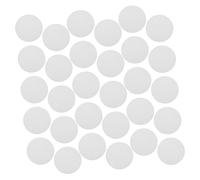 VALICLUD 100pcs Round Quantitative Filter Paper Medium Speed Absorbent for Laboratory and Industrial Oil Water Filtration Scientific Research
