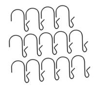 VALICLUD 100pcs Small Metal S Hooks for Hanging Iron Kitchen Towel and Closet Coat Hooks Multifunctional Hooks Stylish Decorative Hanging Holders