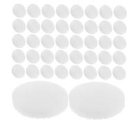 VALICLUD 100pcs Soft Cushion Sponge Refill for Makeup Puff Replacement Gentle Face Powder Pad Cores for Loose Setting Powder Application Easy to Replace Cosmetic Sponge Inserts