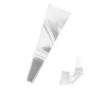 VALICLUD 100pcs Transparent Floral Wrapping Bags Single Bouquet Sleeves Convenient Packing Bags for Florists Flower Shop Packaging Minimalist Design for Valentine's Day and Mother's Day