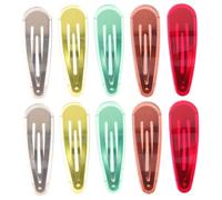 VALICLUD 10pcs Cute Snap Hair Clips for Kawaii Hair Accessories Small Hairpins for Birthday Holidays and Daily Use Durable and Eye Catching Designs