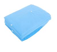 VALICLUD 10Pcs Disposable Unisex Lab Coats Non-Woven Protective Workwear Closure 30G PP Material 3Xl Breathable Laboratory Safety Apparel for Industrial Use