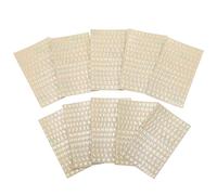 VALICLUD 10pcs Essential Oil Labels Sticker Golden Letters Labels Copper Nickel Material Easy Recognition Organizing Bottles for Bottles and Containers