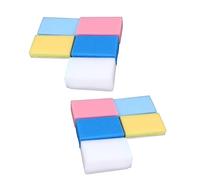 VALICLUD 10pcs Essentials Bath Brush Tactile Sensory Integration Training Massager Sponge Random Color