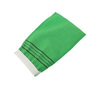 VALICLUD 10PCS Exfoliating Bath Gloves Set Portable Silk Mittens for Body Scrub Green Sauna Wash Towel for Home Use Travel Bathing Supplies