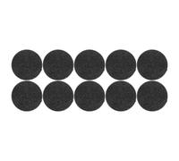 VALICLUD 10pcs Foot Care Tools Foot Callus Remover Pedicure File Tool Frosted Stone Round Replaceable Pads for Removing Dead Skin Home Use