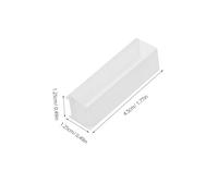 VALICLUD 10pcs Glass Cuvettes Path for Chemical Analysis Laboratory Use Glassware for Accurate Quantitative and Colorimetric Testing in Research and Industry