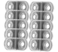 VALICLUD 10Pcs Heavy Duty Stainless Steel Brackets Corner Shelf Braces Angle Brackets for Furniture Cabinet Kitchen DIY Repair and Reinforcement