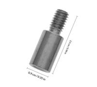 VALICLUD 10pcs Joystick Handle Extension Kit Joystick Upgrade for Players Fighting Games Iron Silver Plated Increase Length Improved Accuracy Screw Thread 5.5 Mm Intop 10 Mm at Bottom