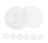 VALICLUD 10pcs Jumbo Pure Cotton Powder for Face Makeup Loose Setting Powder Applicator Translucent Makeup for Foundation