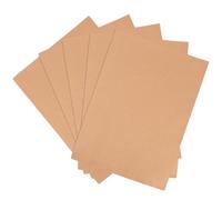 VALICLUD 10pcs Kraft Paper File Bag Project File Document Organizer A4 Size Easy to Close for Documents and Books, Office Business Travel