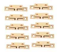 VALICLUD 10pcs Magnetic Cabinet Door Catch Silent Precision Magnetic Latches for Secure Closure Noise Reducing Furniture Hardware for Cupboards Wardrobes Closets Suitable for Kitchen and
