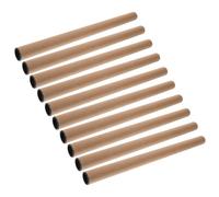 VALICLUD 10Pcs Mailing Tubes Paper Kraft 1.5In X 12In for Artworks Posters and Documents Shipping and Storage