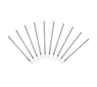 VALICLUD 10pcs Multihead Nail Art Pens Bendable Stainless Steel Handle Nail Liner Tools for Precise Striping Wire Drawing and Fine Lines Manicure Supplies for Professionals and DIY Women