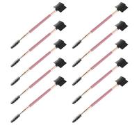 VALICLUD 10pcs Pet Grooming Comb Dual-ended Wooden Handle Gentle Facial Grooming Tool for Cat Dog Puppy Kitten Tear Stain Remover