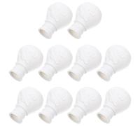VALICLUD 10pcs Plastic Curtain Rod Final for Windows with Elegant Design, Fastening Feature, and Excellent Texture, Suitable for Home and Office Use, Stylish and Simple Operation Curtain