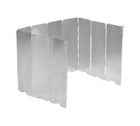 VALICLUD 10pcs Portable Camping Stove Windshield with Folding Design and Efficient Heat Concentration Iron Multi-sided Wind Screen for Gas Stove for Picnic and Outdoor Cooking