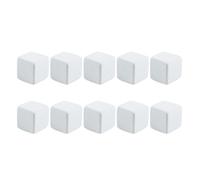 VALICLUD 10pcs Reptile Calcium Stone Turtle Mineral Calcium White Mineral Block for Lizard and Fish Adding into Food or Water