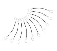 VALICLUD 10pcs Retractable Cord Lanyard for Touch Pen and Mobile Phone, Plastic Elastic Spring Rope with Convenient Carrying and Streamlined Work for Study and Work Use