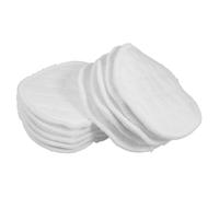 VALICLUD 10PCS Reusable Cotton Breastfeeding Pads Thick Absorbent Washable Nipple Pads for Maternity Nursing Comfort Pregnant Women White