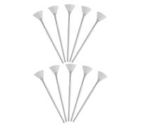 VALICLUD 10pcs Reusable Makeup Brush Mask Applicator Soft Flare Brush for Facial Mud Mask Application