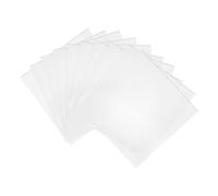 VALICLUD 10pcs Self Adhesive Vinyl Record Sleeves Album Protective Covers for Vinyl Records Tear Resistant Clear Design to Protect Against Scratches and Scuff Marks