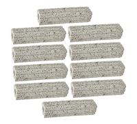 VALICLUD 10pcs Small Multi-sided Quartz Bacterial House Filter Media for Aquarium Fish Tank, Reusable Nitrifying Filtration Material for Pond and Filter Accessories
