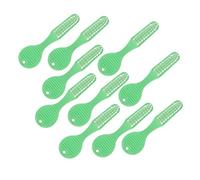 VALICLUD 10pcs Soft Bristle Mini Toothbrush Set for Travel Portable Prison Tooth Brush with Random Handle Style for On-The-go Oral Care