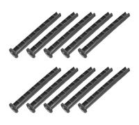 VALICLUD 10pcs Trash Can Latch Pins and Hinge Repair Kit for 100l/120l Outdoor Wheelie Bins Sturdy Bin Lock Accessories Replacement and Wheel Axle