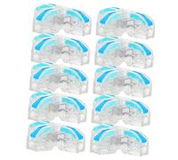 VALICLUD 10pcs Type Quick Splice Wire Terminals Copper Connectors with Insulating Sleeves for Electrical Wiring Safe Power Cable Connection