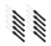 VALICLUD 10pcs Universal Pen Refill Converter Reusable Fountain Pen Ink Converter Plastic Wide Compatibility Extends Life Ink Refills for Fountain Use