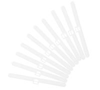 VALICLUD 10pcs Vertical Blind Replacement Brackets Plastic Dual Hole Hanging Clips for Vertical Window Blinds Curtain Accessories for Repair and Adjustment