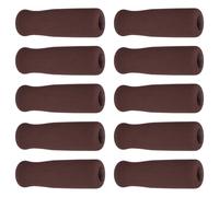 VALICLUD 10pcs Walking Aid Handle Sleeve Cane Handle Grip Pad Replacement Non-Slip Eva Foam Hand Cushions for Walking Sticks Use at Home Outdoor