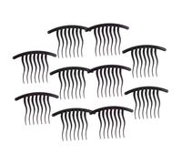 VALICLUD 10pcs Wavy Tooth Hair Side Combs for Women Lightweight Hair Clips Secure Hold Styling Accessories for Everyday and Special Occasions