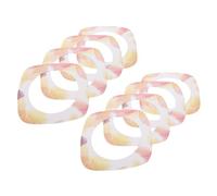 VALICLUD 10pcs Wax Pads for Wax Warmer Accessories Sanitary Single Use Gaskets for Waxing Machines Easy Cleanup Collars for Professional and Home Use