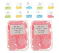 VALICLUD 12 Boxes Portable Disposable Scented Soap Sheets Mini Hand Washing Bath Soap Paper for Outdoor Travel Hiking Camping Adults Convenient