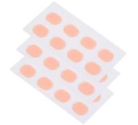 VALICLUD 12 Pairs Eva Foam Self-Adhesive Eyeglass Nose Pads, Anti-Skid Soft Nose Cushions for Frames and Flat Optical Frames, Comfortable Non-Slip Replacement Pads for Glasses