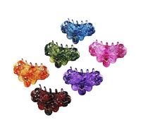 VALICLUD 12 Pcs Large Octopus Jaw Clips for Women Colorful Resin Hair Accessories Chunky Hairpins for Durable Resistant Hair Claws Mixed Color