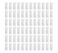 VALICLUD 120Pcs Dog Squeaker Insert Replacement Loud Sound ABS Material Versatile Design White for Repair and Crafting with Squeaker Mouth Double-Voice