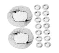 VALICLUD 120pcs Invisible Hair Net Elastic Mesh Bun Covers for Dance Ballet Waitress Food Service Hair Accessories