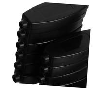 VALICLUD 12pcs Abs Plastic Electrical Connection Box Enclosure Case for Pcb Circuit Boards DIY Electronic Assembly Project Lightweight for Home and Industrial Use