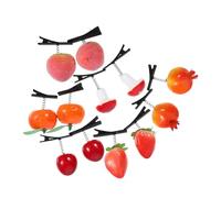 VALICLUD 12pcs Fruits Hair Clips Cute Fruit Shaped Barrettes for Lightweight and Hair Accessories for Parties and Daily Wear