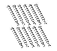 VALICLUD 12pcs Heavy-duty Speed Bumps Expansion Bolts for Asphalt Driveways Ground Lock Fasteners with Secure Anchors Easy Installation and Portable Design for Parking Lots and High Traffic