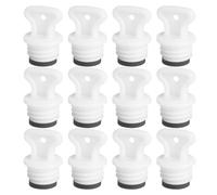VALICLUD 12pcs Hot Water Bottle Stopper Rubber Replacement Leak Sealing Caps for Warm Water Bags Bottles