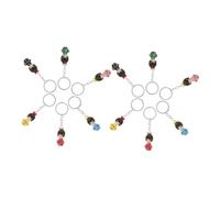 VALICLUD 12pcs Kimono Doll Keychains Cute Japanese Traditional Key Pendant Bell Decorative Backpack Accessory for Festivals and Special Occasions