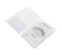 VALICLUD 12pcs Lash Trial Tool Eyelash Exhibit Cards for Salon Use Precise False Eyelash Display Board for Style Preview and Extension Supply Management Lash Try Holder for Professional