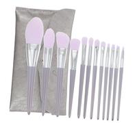 VALICLUD 12pcs Makeup Brush Professional Cosmetics Brush Wood Handle for Foundation and Powder for Daily Use and Travel