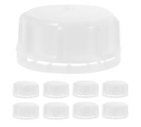 VALICLUD 12pcs Plastic Gasoline Can Caps Replacement for 20l 25l 30l Chemical Drum High Thread Seal Lid Covers Suitable for Industrial Fuel Storage
